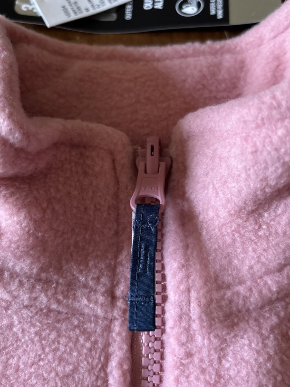 The Children’s Place 3 In 1 Blue Floral Jacket Pink Interior Fleece Size M 7/8 - Picture 8 of 8